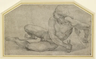 Recumbent Figure of a Soldier